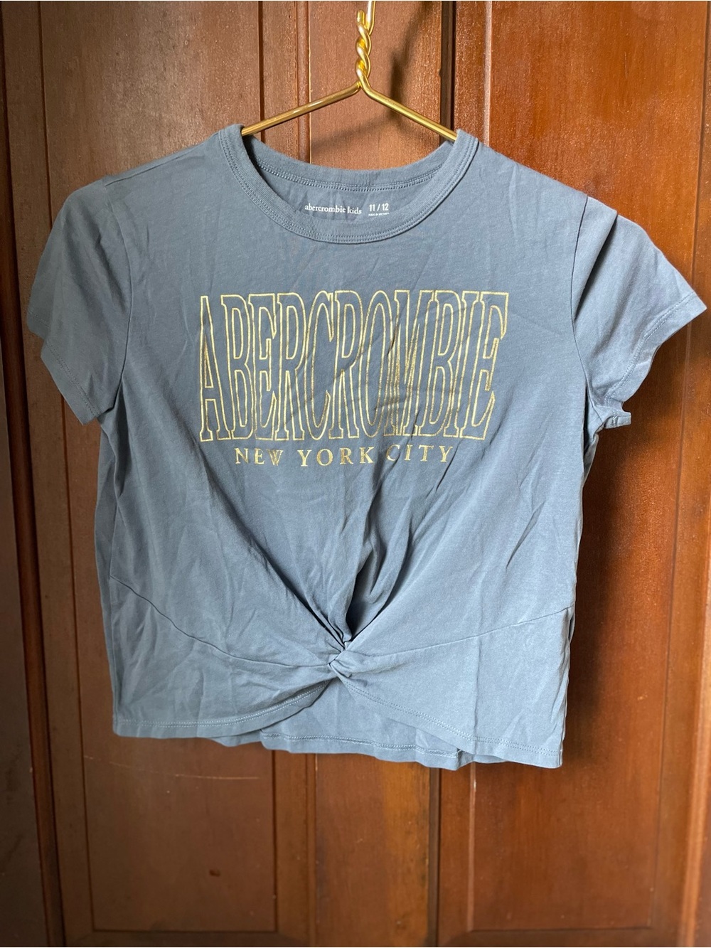 Abercrombie kids girls size 11 / 12 short sleeve top